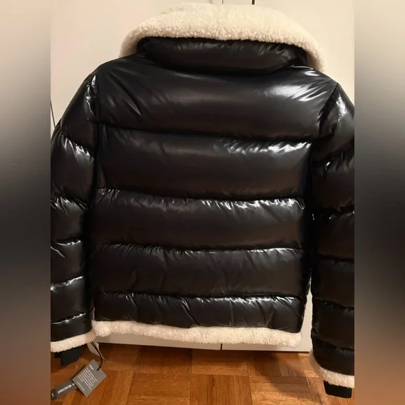 SAM. Gigi Shearling Trim down jacket size small new with tags - Picture 12 of 16